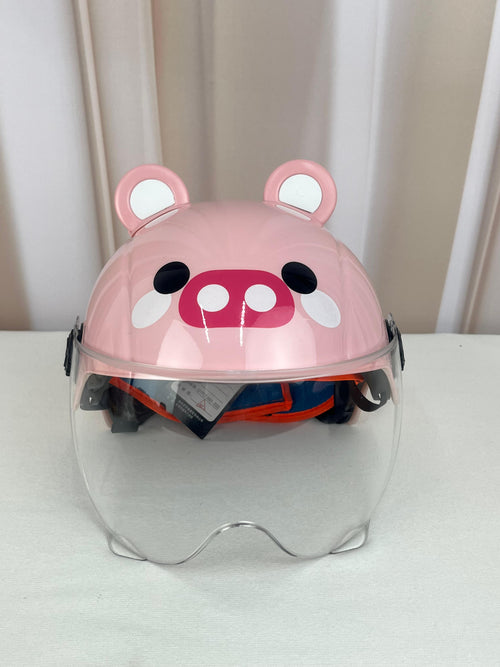 Gray helmet for bikers