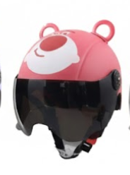 Casco Infantil para Niños y Niñas – Doble Visor, Seguro y Ajustable | Certificado